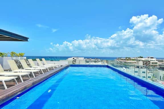 Cozy & modern, steps from 5th Ave & Mamitas Beach - Imagen 1