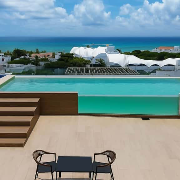 Moderno con rooftop, vista al mar cerca de la 5av - Imagen 1